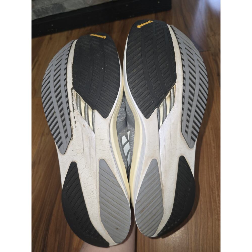 Size 13 - Adidas Adizero Boston 11 Grey Zero Metallic *flaw - Picture 10 of 10